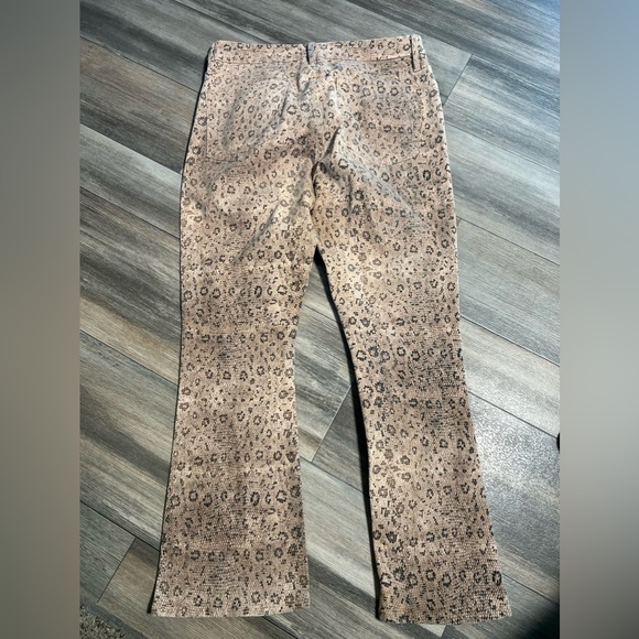 Frame Le Crop mini Boot animal Print Pants- 29 - Picture 8 of 11